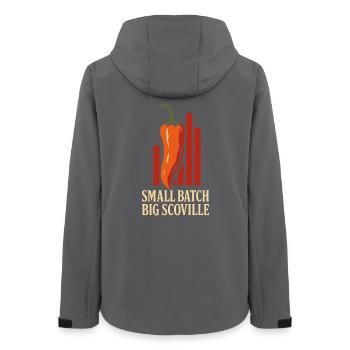 Hot Sauce Maker Fermented Chili Spicy - Frauen Recycelte Softshelljacke von Stanley/Stella - Anthrazit - Hinten - AI Model Female 172 light (172cm)