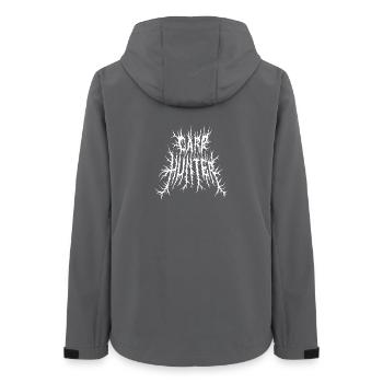 Carp Hunter - Frauen Recycelte Softshelljacke von Stanley/Stella - Anthrazit - Hinten - AI Model Female 172 light (172cm)