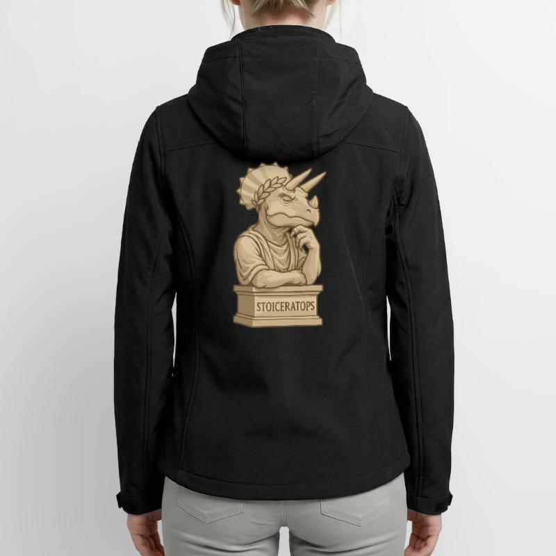 Stoiceratops Veste softshell femme recyclée Stanley/Stella