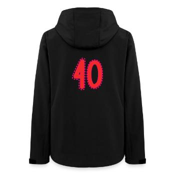 40 - Veste softshell femme recyclée Stanley/Stella - noir - Dos - AI Model Female 172 light (172cm)