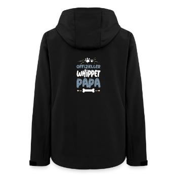 WHIPPET - Frauen Recycelte Softshelljacke von Stanley/Stella - Schwarz - Hinten - AI Model Female 172 light (172cm)