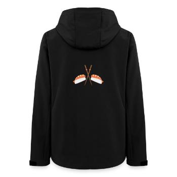 Sushi - Veste softshell femme recyclée Stanley/Stella - noir - Dos - AI Model Female 172 light (172cm)