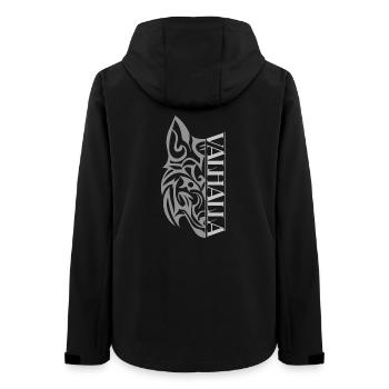 Valhalla Wolf Viking - Veste softshell femme recyclée Stanley/Stella - noir - Dos - AI Model Female 172 light (172cm)