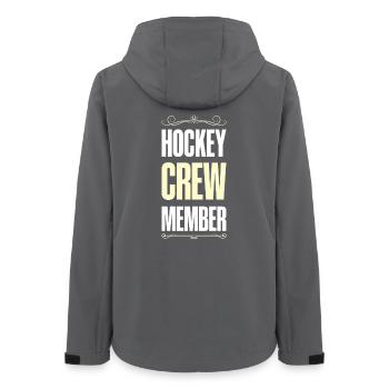 Hockey Crew - Veste softshell femme recyclée Stanley/Stella - charbon - Dos - AI Model Female 172 light (172cm)