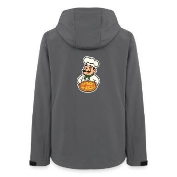 Vaffanculo T-Shirt Lustig Spruch Italien Spaß Fun - Frauen Recycelte Softshelljacke von Stanley/Stella - Anthrazit - Hinten - AI Model Female 172 light (172cm)