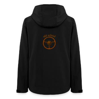 volant old school - Veste softshell femme recyclée Stanley/Stella - noir - Dos - AI Model Female 172 light (172cm)