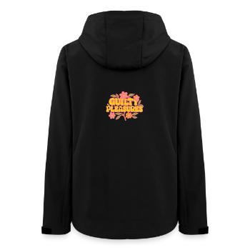 Fleurs et pleurs heureux de culpabilité - Veste softshell femme recyclée Stanley/Stella - noir - Dos - AI Model Female 172 light (172cm)
