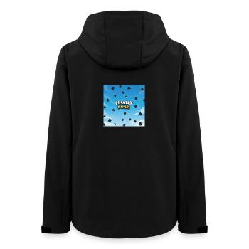 Enfin terminé, dernière célébration - Veste softshell femme recyclée Stanley/Stella - noir - Dos - AI Model Female 172 light (172cm)