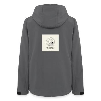 Noch 5 Minuten, wenn Sie aufwachen - Frauen Recycelte Softshelljacke von Stanley/Stella - Anthrazit - Hinten - AI Model Female 172 light (172cm)