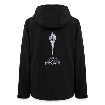 Child of Hecate – Percy Jackson inspired design - Women’s Recycled Softshell Jacket by Stanley/Stella - black - Back - AI Model Female 172 light (172cm)