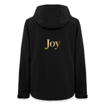 NOUVEAU -- Voici la joie ! - Veste softshell femme recyclée Stanley/Stella - noir - Dos - AI Model Female 172 light (172cm)