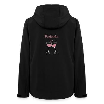 À votre santé - Veste softshell femme recyclée Stanley/Stella - noir - Dos - AI Model Female 172 light (172cm)