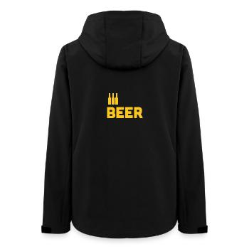 Amateurs de bière - Veste softshell femme recyclée Stanley/Stella - noir - Dos - AI Model Female 172 light (172cm)