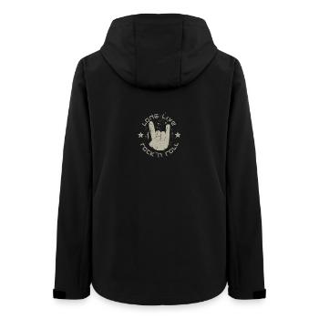 Rock 'n' Roll - Veste softshell femme recyclée Stanley/Stella - noir - Dos - AI Model Female 172 light (172cm)