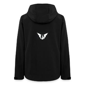 logo etheryon - Veste softshell femme recyclée Stanley/Stella - noir - Dos - AI Model Female 172 light (172cm)