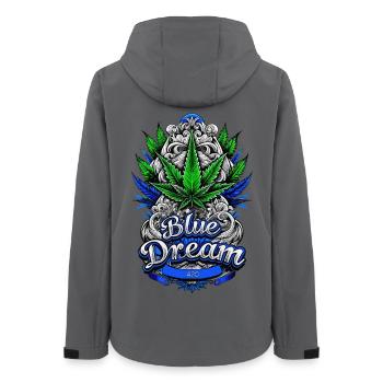 Blue Dream - Veste softshell femme recyclée Stanley/Stella - charbon - Dos - AI Model Female 172 light (172cm)