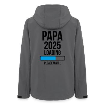 Papa 2025 Loading Please wait... - Women’s Recycled Softshell Jacket by Stanley/Stella - anthracite - Back - AI Model Female 172 light (172cm)