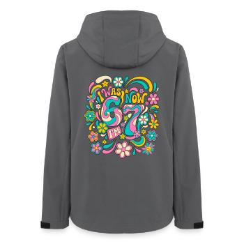Six Seven Meme 6-7 - Veste softshell femme recyclée Stanley/Stella - charbon - Dos - AI Model Female 172 light (172cm)