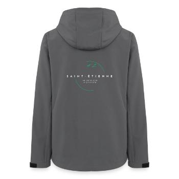 Saint-étienne - cadeau - hollywood - Veste softshell femme recyclée Stanley/Stella - charbon - Dos - AI Model Female 172 light (172cm)