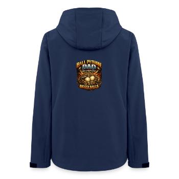 Python roi python Papa Œufs plus gros propriétaire de roi python - Veste softshell femme recyclée Stanley/Stella - marine - Dos - AI Model Female 172 light (172cm)