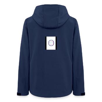 Geil - Frauen Recycelte Softshelljacke von Stanley/Stella - Navy - Hinten - AI Model Female 172 light (172cm)
