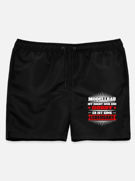 RC Modellbau massstab Modell Hobby - Männer Badeshorts - Schwarz