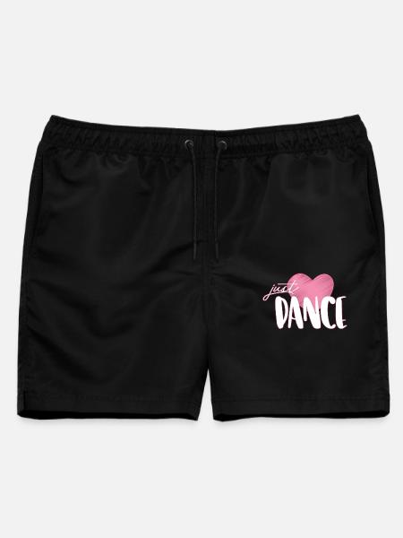 Tanzen - Männer Badeshorts - Schwarz