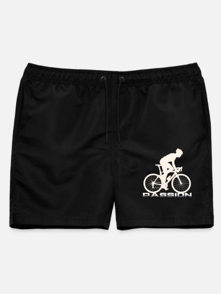 Fahrrad - Männer Badeshorts - Schwarz