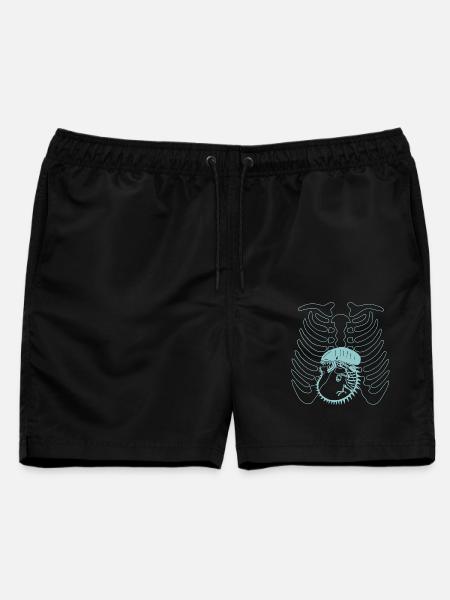 Das Monster in dir - Männer Badeshorts - Schwarz