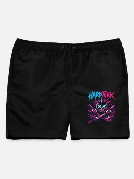 Hardtekk Tekke Ostdeutschland - Männer Badeshorts - Schwarz