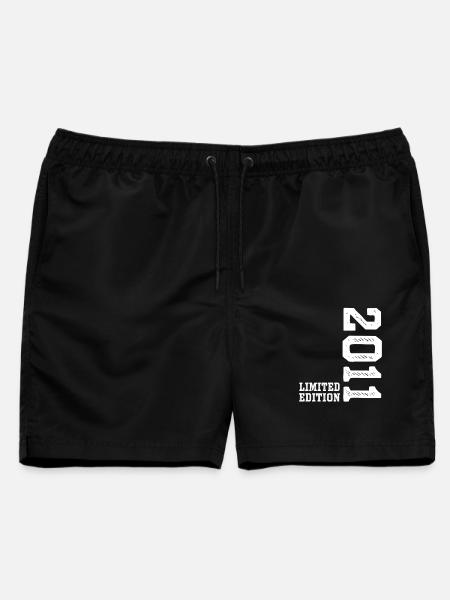15. Geburtstag 2011 Limited Edition Junge Mädchen - Männer Badeshorts - Schwarz