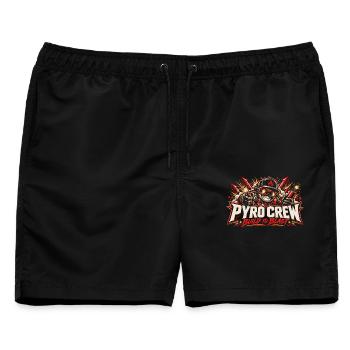Pyro Crew - Build to Blast - Männer Badeshorts - Schwarz - Vorne - AI Model Male 178 light (178cm)