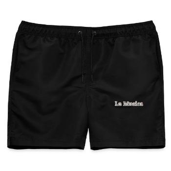 La Musica - Männer Badeshorts - Schwarz - Vorne - AI Model Male 178 light (178cm)