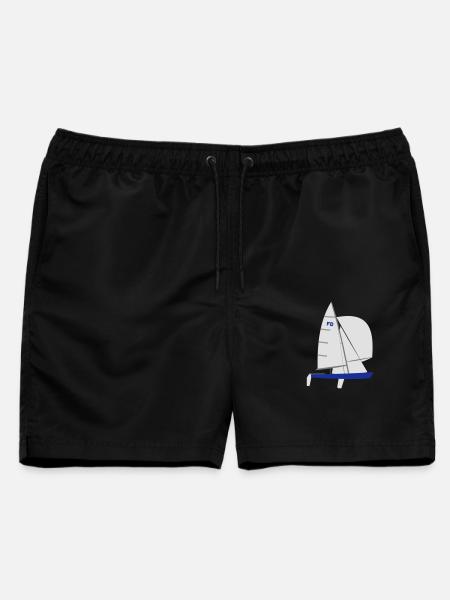 Flying Dutchman - Männer Badeshorts - Schwarz