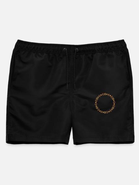 Nummer Eins 1 - Männer Badeshorts - Schwarz