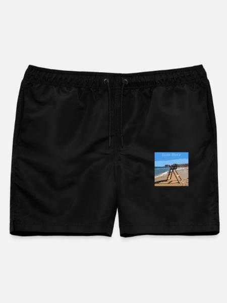 Costa Blanca - Männer Badeshorts - Schwarz