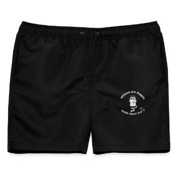 Kittens are Angels with razor sharp claws - Cats - Männer Badeshorts - Schwarz - Vorne - AI Model Male 178 light (178cm)
