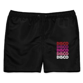 Disco Disco Disco - Männer Badeshorts - Schwarz - Vorne - AI Model Male 178 light (178cm)