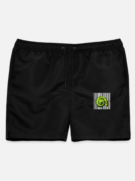 SPOT - TOURIST - Männer Badeshorts - Schwarz