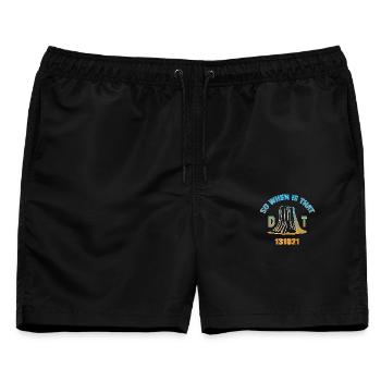 Wann ist also das DNT-131021 - DEVIL TOWER - Männer Badeshorts - Schwarz - Vorne - AI Model Male 178 light (178cm)