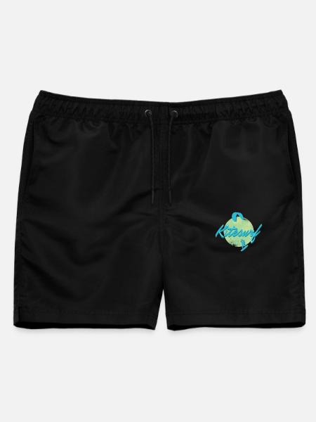 KITESURF2025 - Männer Badeshorts - Schwarz