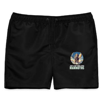 Mammuts Mammut - Männer Badeshorts - Schwarz - Vorne - AI Model Male 178 light (178cm)