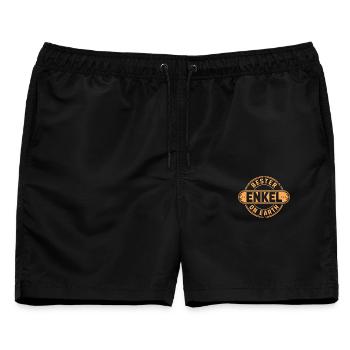 Bester Enkel Geschenk  - Männer Badeshorts - Schwarz - Vorne - AI Model Male 178 light (178cm)