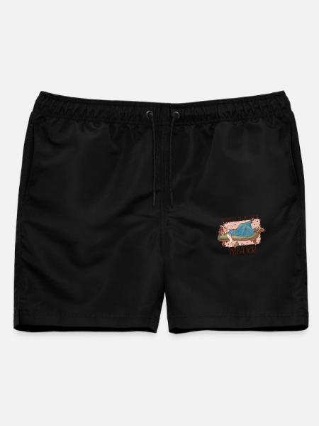 Theater Schauspieler Geschenkideen - Männer Badeshorts - Schwarz