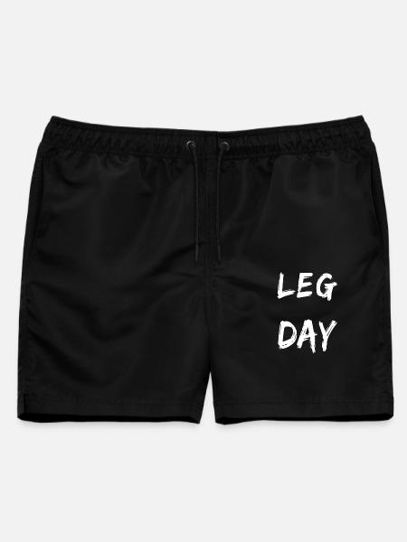 Muscu-Beintag - Männer Badeshorts - Schwarz