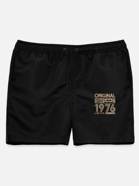 50. Geburtstag, 50 Jahre - Männer Badeshorts - Schwarz