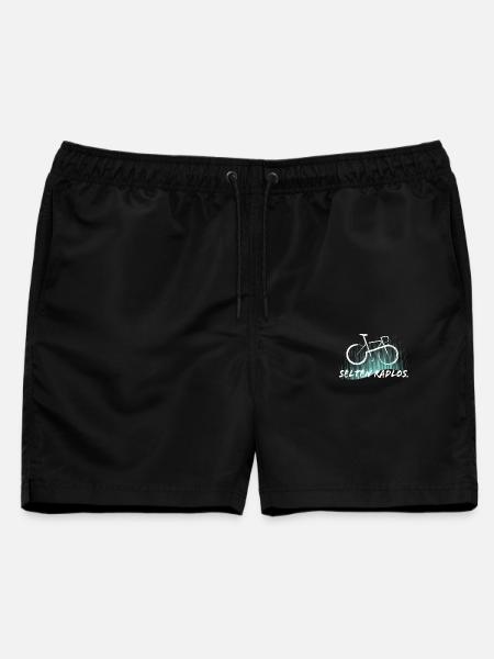 Selten Radlos - Fahrrad - Männer Badeshorts - Schwarz