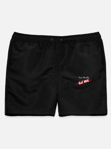 You Got Me - Männer Badeshorts - Schwarz