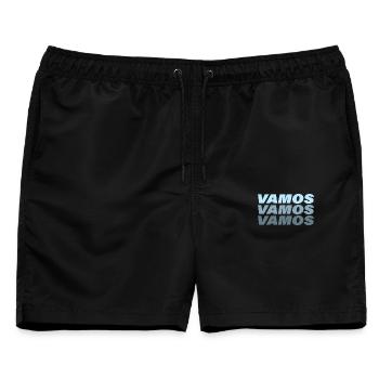 VAMOS - Männer Badeshorts - Schwarz - Vorne - AI Model Male 178 light (178cm)