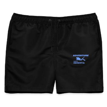 DIVING ADVENTURE - Männer Badeshorts - Schwarz - Vorne - AI Model Male 178 light (178cm)